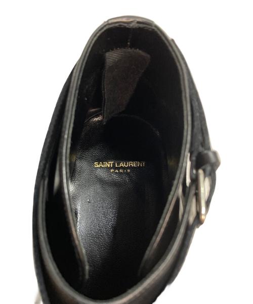 Saint Laurent Paris（サンローランパリ）Saint Laurent Paris (サンローランパリ) BOXER NERO　アンクルブーツ エディ期 ブラック サイズ:43の古着・服飾アイテム