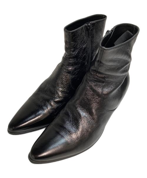 Saint Laurent Paris（サンローランパリ）Saint Laurent Paris (サンローランパリ) サイドジップ ヒールブーツ 15AW エディ期 ブラック サイズ:43の古着・服飾アイテム