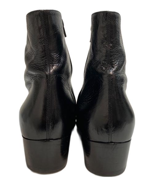 Saint Laurent Paris（サンローランパリ）Saint Laurent Paris (サンローランパリ) サイドジップ ヒールブーツ 15AW エディ期 ブラック サイズ:43の古着・服飾アイテム