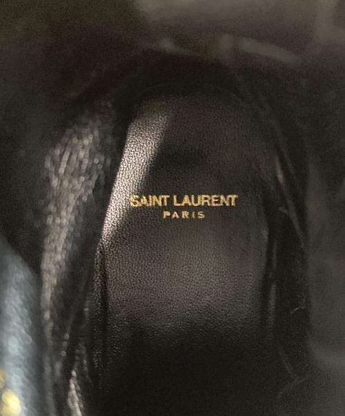 Saint Laurent Paris（サンローランパリ）Saint Laurent Paris (サンローランパリ) サイドジップ ヒールブーツ 15AW エディ期 ブラック サイズ:43の古着・服飾アイテム
