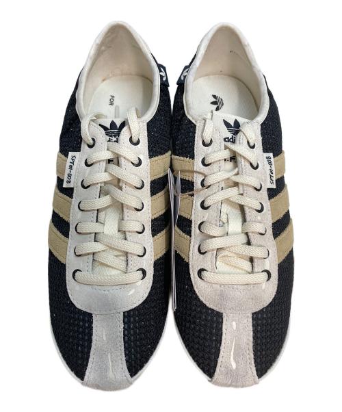 adidas（アディダス）adidas (アディダス) song for the mute (ソングフォーザミュート) W SFTM メッシュ ローカットスニーカー コラボ ブラック×ホワイト サイズ:26.5cmの古着・服飾アイテム