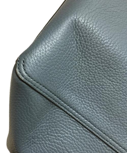 TORY BURCH（トリーバーチ）TORY BURCH (トリーバーチ) ブレイクトートバック レザー ブルーの古着・服飾アイテム