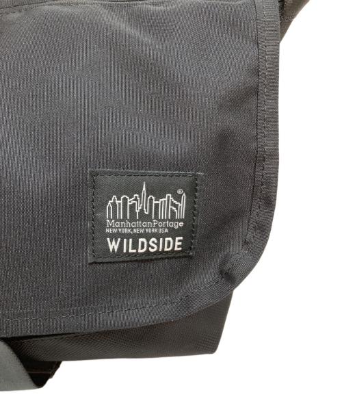 Manhattan Portage BLACK LABEL（マンハッタンポーテージ ブラックレーベル）Manhattan Portage BLACK LABEL (マンハッタンポーテージ ブラックレーベル) WILDSIDE (ワイルドサイド) MESSENGER BAG(XS) ナイロンショルダーバッグの古着・服飾アイテム