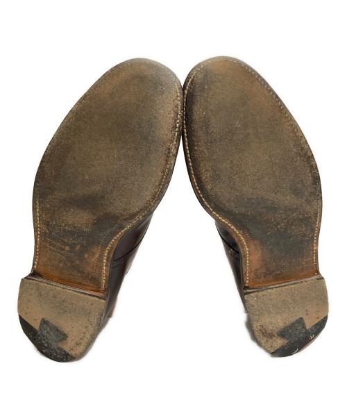 Alden（オールデン）Alden (オールデン) TASSELS (タッセル) コードバンＶチップシューズ レザー レースアップ　　　 ブラウン サイズ:10の古着・服飾アイテム