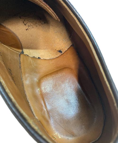 Alden（オールデン）Alden (オールデン) TASSELS (タッセル) コードバンＶチップシューズ レザー レースアップ　　　 ブラウン サイズ:10の古着・服飾アイテム