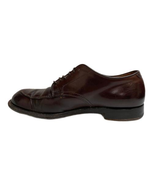 Alden（オールデン）Alden (オールデン) TASSELS (タッセル) コードバンＶチップシューズ レザー レースアップ　　　 ブラウン サイズ:10の古着・服飾アイテム