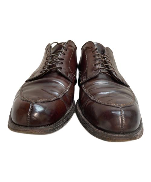 Alden（オールデン）Alden (オールデン) TASSELS (タッセル) コードバンＶチップシューズ レザー レースアップ　　　 ブラウン サイズ:10の古着・服飾アイテム