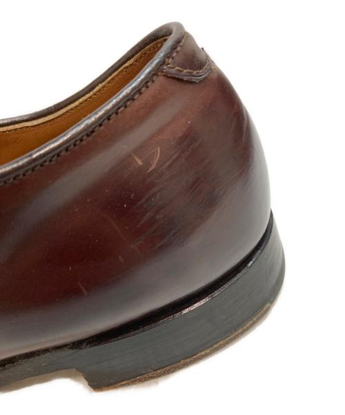 Alden（オールデン）Alden (オールデン) TASSELS (タッセル) コードバンＶチップシューズ レザー レースアップ　　　 ブラウン サイズ:10の古着・服飾アイテム