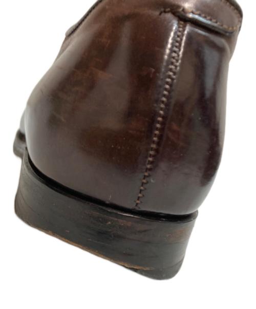 Alden（オールデン）Alden (オールデン) TASSELS (タッセル) コードバンＶチップシューズ レザー レースアップ　　　 ブラウン サイズ:10の古着・服飾アイテム