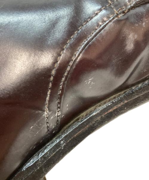 Alden（オールデン）Alden (オールデン) TASSELS (タッセル) コードバンＶチップシューズ レザー レースアップ　　　 ブラウン サイズ:10の古着・服飾アイテム