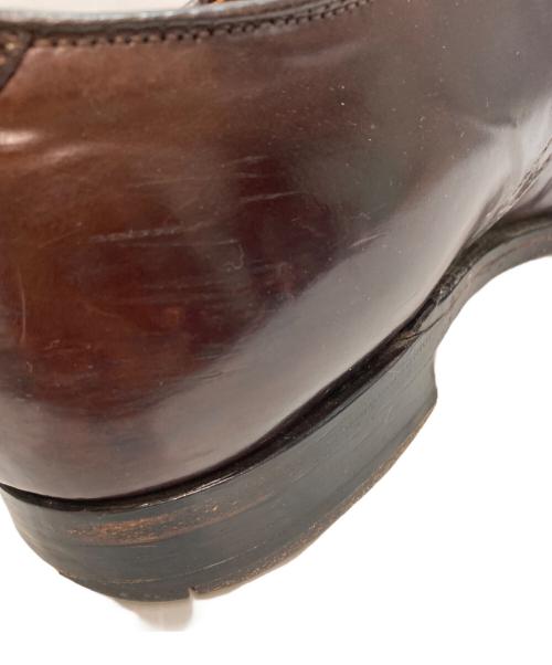 Alden（オールデン）Alden (オールデン) TASSELS (タッセル) コードバンＶチップシューズ レザー レースアップ　　　 ブラウン サイズ:10の古着・服飾アイテム