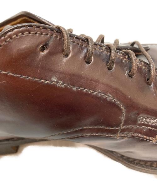 Alden（オールデン）Alden (オールデン) TASSELS (タッセル) コードバンＶチップシューズ レザー レースアップ　　　 ブラウン サイズ:10の古着・服飾アイテム