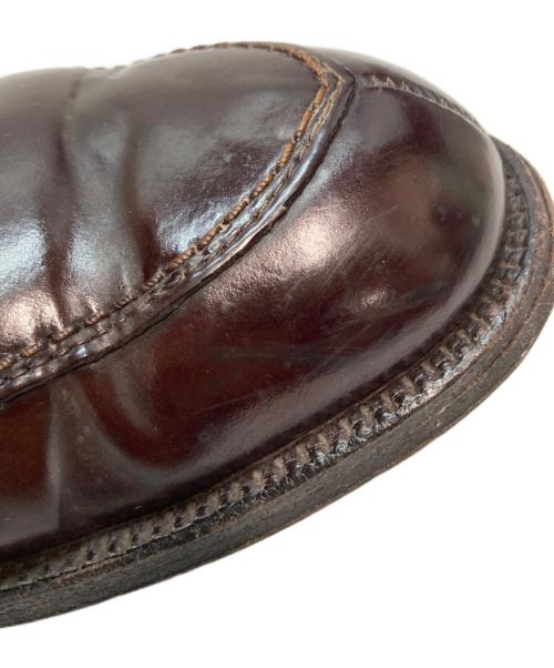 Alden（オールデン）Alden (オールデン) TASSELS (タッセル) コードバンＶチップシューズ レザー レースアップ　　　 ブラウン サイズ:10の古着・服飾アイテム