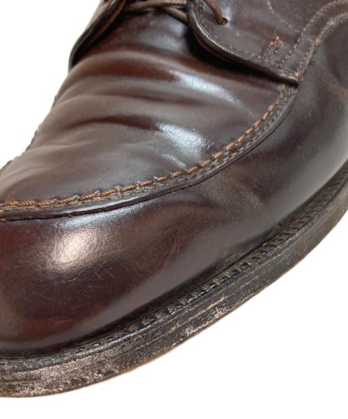 Alden（オールデン）Alden (オールデン) TASSELS (タッセル) コードバンＶチップシューズ レザー レースアップ　　　 ブラウン サイズ:10の古着・服飾アイテム