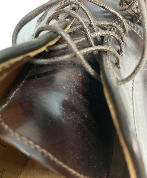 Alden（オールデン）Alden (オールデン) TASSELS (タッセル) コードバンＶチップシューズ レザー レースアップ　　　 ブラウン サイズ:10の古着・服飾アイテム