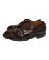 Alden (オールデン) TASSELS (タッセル) コードバンＶチップシューズ レザー レースアップ　　　 ブラウン サイズ:10：45000円