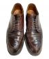 中古・古着 Alden (オールデン) TASSELS (タッセル) コードバンＶチップシューズ レザー レースアップ　　　 ブラウン サイズ:10：45000円