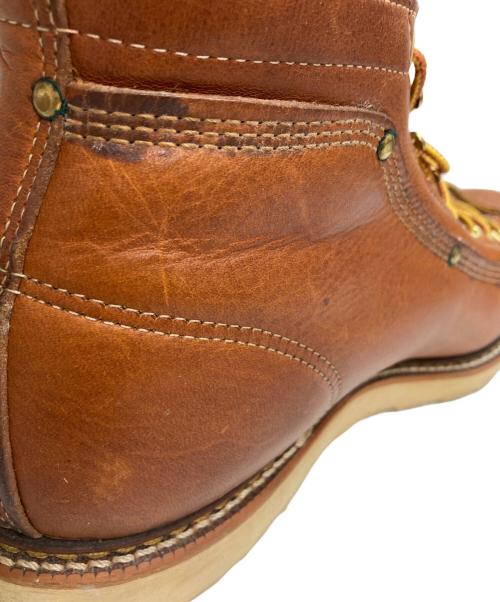 THOROGOOD（ソログッド）THOROGOOD (ソログッド) モンキーブーツ ルーファー レザー レースアップ ブラウン サイズ:8 1/2の古着・服飾アイテム