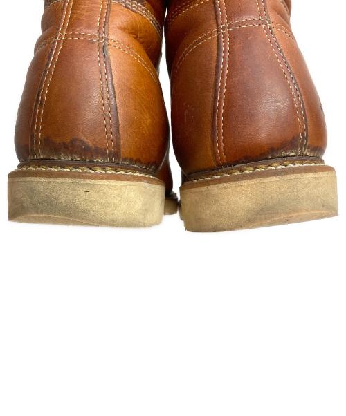THOROGOOD（ソログッド）THOROGOOD (ソログッド) モンキーブーツ ルーファー レザー レースアップ ブラウン サイズ:8 1/2の古着・服飾アイテム