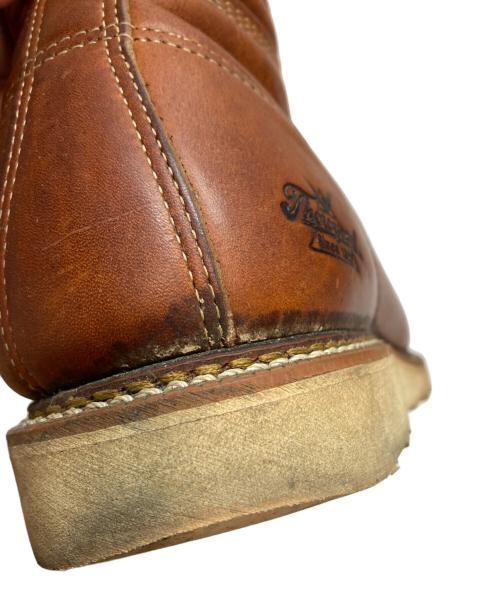 THOROGOOD（ソログッド）THOROGOOD (ソログッド) モンキーブーツ ルーファー レザー レースアップ ブラウン サイズ:8 1/2の古着・服飾アイテム
