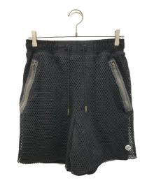 JORDAN×UNION×FRAGMENT DESIGN（ジョーダン×ユニオン×フラグメントデザイン）の古着「メッシュハーフパンツ SHORTS PALE（ショーツペール）」｜ブラック
