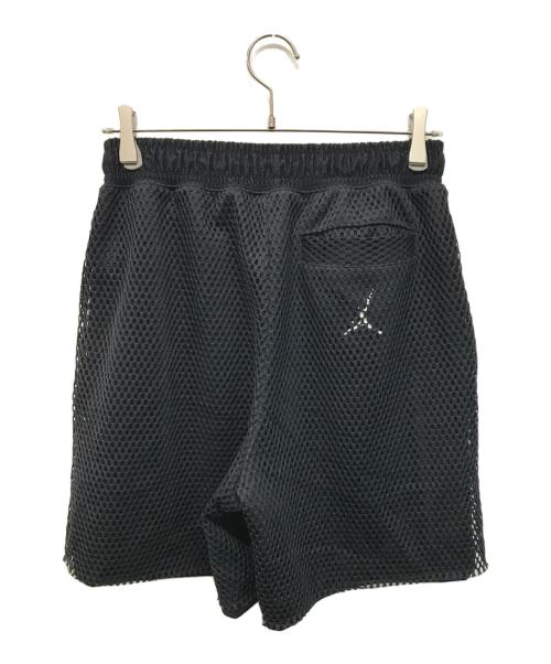 JORDAN（ジョーダン）JORDAN (ジョーダン) UNION (ユニオン) FRAGMENT DESIGN (フラグメントデザイン) メッシュハーフパンツ SHORTS PALE（ショーツペール） ブラック サイズ:XSの古着・服飾アイテム