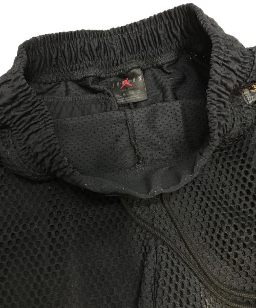 JORDAN（ジョーダン）JORDAN (ジョーダン) UNION (ユニオン) FRAGMENT DESIGN (フラグメントデザイン) メッシュハーフパンツ SHORTS PALE（ショーツペール） ブラック サイズ:XSの古着・服飾アイテム