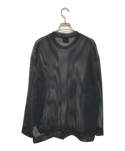 JORDAN（ジョーダン）JORDAN (ジョーダン) UNION (ユニオン) FRAGMENT DESIGN (フラグメントデザイン) メッシュカットソー ブラック サイズ:Sの古着・服飾アイテム