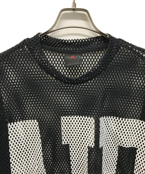 JORDAN（ジョーダン）JORDAN (ジョーダン) UNION (ユニオン) FRAGMENT DESIGN (フラグメントデザイン) メッシュカットソー ブラック サイズ:Sの古着・服飾アイテム