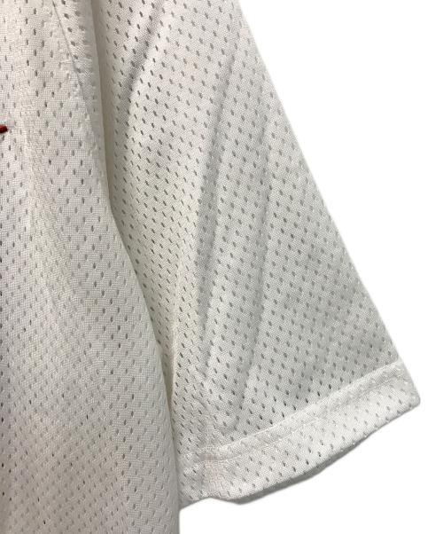 JORDAN（ジョーダン）JORDAN (ジョーダン) NIGEL SYLVESTER (ナイジェル シルベスター) BIKE JERSEY S/S TOP SAIL（バイク ジャージ ショートスリーブ トップ セイル） メッシュ半袖カットソー ホワイト サイズ:Sの古着・服飾アイテム