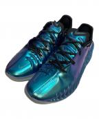 NIKEナイキ）の古着「カット4 "プリヒート" バスケットボールシューズ」｜ブルー