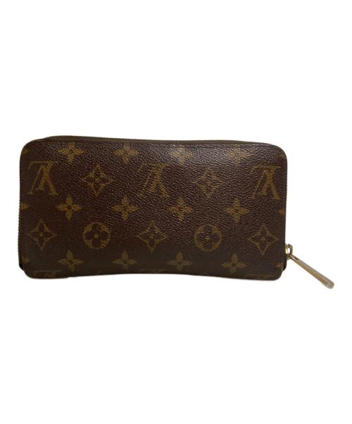 LOUIS VUITTON（ルイ ヴィトン）LOUIS VUITTON (ルイ ヴィトン) モノグラム ジッピー ウォレット 長財布 ラウンドジップ レザー ロゴ ブラウンの古着・服飾アイテム