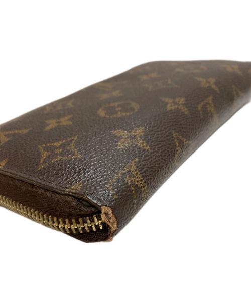 LOUIS VUITTON（ルイ ヴィトン）LOUIS VUITTON (ルイ ヴィトン) モノグラム ジッピー ウォレット 長財布 ラウンドジップ レザー ロゴ ブラウンの古着・服飾アイテム