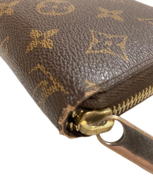 LOUIS VUITTON（ルイ ヴィトン）LOUIS VUITTON (ルイ ヴィトン) モノグラム ジッピー ウォレット 長財布 ラウンドジップ レザー ロゴ ブラウンの古着・服飾アイテム