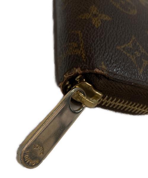LOUIS VUITTON（ルイ ヴィトン）LOUIS VUITTON (ルイ ヴィトン) モノグラム ジッピー ウォレット 長財布 ラウンドジップ レザー ロゴ ブラウンの古着・服飾アイテム