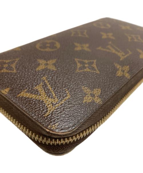 LOUIS VUITTON（ルイ ヴィトン）LOUIS VUITTON (ルイ ヴィトン) モノグラム ジッピー ウォレット 長財布 ラウンドジップ レザー ロゴ ブラウンの古着・服飾アイテム