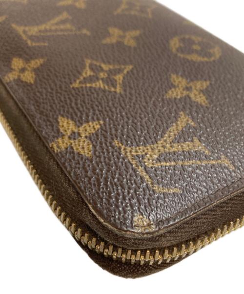 LOUIS VUITTON（ルイ ヴィトン）LOUIS VUITTON (ルイ ヴィトン) モノグラム ジッピー ウォレット 長財布 ラウンドジップ レザー ロゴ ブラウンの古着・服飾アイテム
