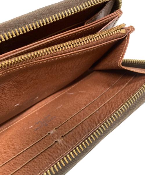 LOUIS VUITTON（ルイ ヴィトン）LOUIS VUITTON (ルイ ヴィトン) モノグラム ジッピー ウォレット 長財布 ラウンドジップ レザー ロゴ ブラウンの古着・服飾アイテム