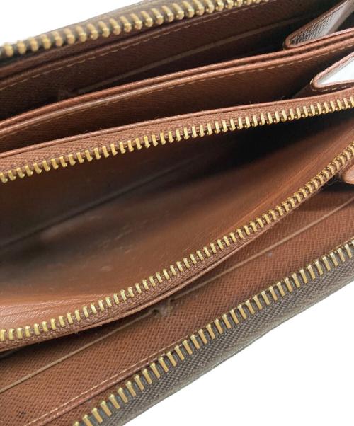 LOUIS VUITTON（ルイ ヴィトン）LOUIS VUITTON (ルイ ヴィトン) モノグラム ジッピー ウォレット 長財布 ラウンドジップ レザー ロゴ ブラウンの古着・服飾アイテム