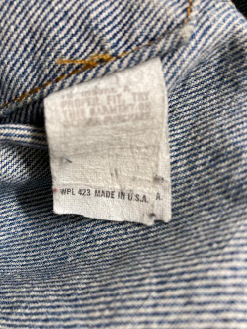 LEVI'S（リーバイス）LEVI'S (リーバイス)  4th　デニムジャケット インディゴ サイズ:42の古着・服飾アイテム