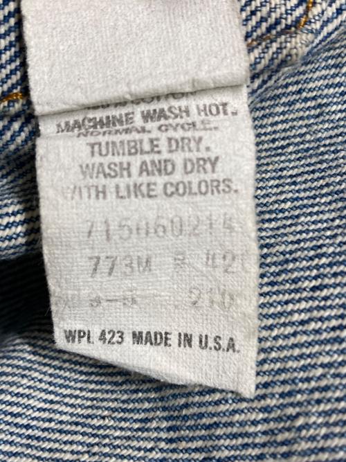 LEVI'S（リーバイス）LEVI'S (リーバイス)  4th　デニムジャケット インディゴ サイズ:42の古着・服飾アイテム
