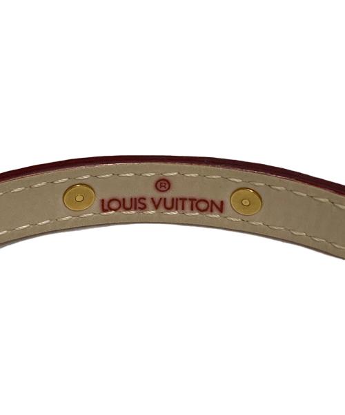LOUIS VUITTON（ルイ ヴィトン）LOUIS VUITTON (ルイ ヴィトン) スタッズブレスレッド レザーの古着・服飾アイテム