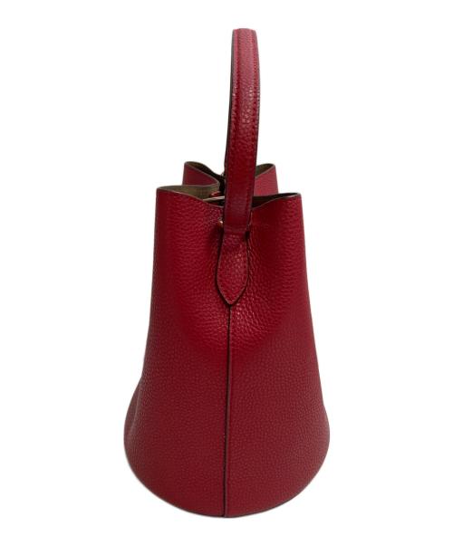 FURLA（フルラ）FURLA (フルラ) Danae バケットバッグ S レザー レッドの古着・服飾アイテム
