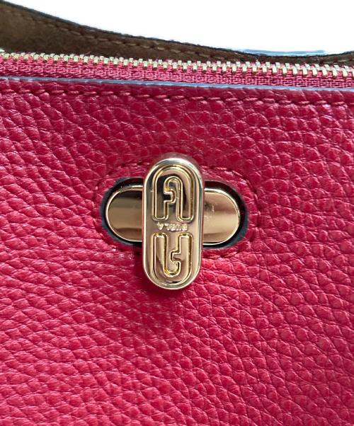 FURLA（フルラ）FURLA (フルラ) Danae バケットバッグ S レザー レッドの古着・服飾アイテム