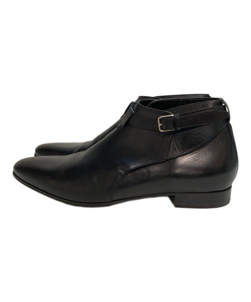 Saint Laurent Paris（サンローランパリ）Saint Laurent Paris (サンローランパリ) アンクルブーツ レザー ブラック サイズ:44の古着・服飾アイテム