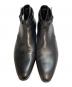 中古・古着 Saint Laurent Paris (サンローランパリ) アンクルブーツ レザー ブラック サイズ:44：50000円