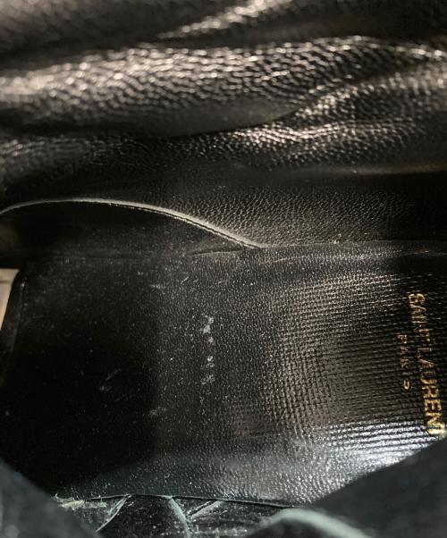 Saint Laurent Paris（サンローランパリ）Saint Laurent Paris (サンローランパリ) サイドジップ ヒールブーツ ブラック サイズ:43の古着・服飾アイテム