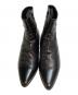 中古・古着 Saint Laurent Paris (サンローランパリ) サイドジップ ヒールブーツ ブラック サイズ:43：70000円