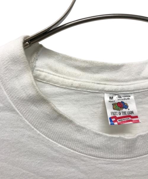 FRUIT OF THE LOOM（フルーツオブザルーム）FRUIT OF THE LOOM (フルーツオブザルーム) 90’S ジェームスディーンフォトプリントTシャツ ホワイト サイズ:Mの古着・服飾アイテム