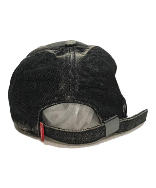 DIESEL（ディーゼル）DIESEL (ディーゼル) C-SEYMON ロゴエンボス加工 ダメージ加工 キャップ ブラック サイズ:Ⅱ/2の古着・服飾アイテム